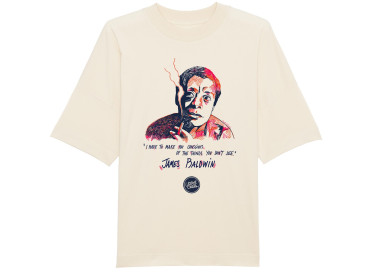 T-shirt unisex oversize | James Baldwin