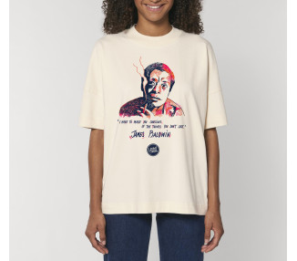 T-shirt unisex oversize | James Baldwin