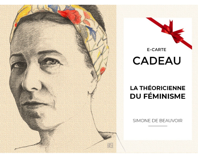 E-carte - Simone de Beauvoir