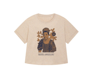 Maya Angelou Color I Le T-shirt Oversize