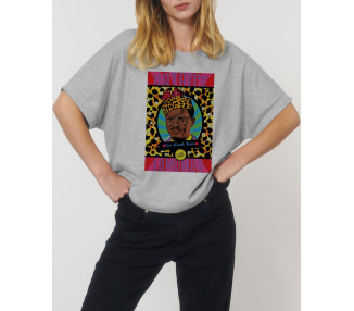 Lumumba Pop Art  I Le T-shirt Oversize