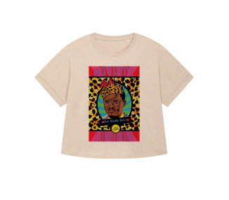 Lumumba Pop Art  I Le T-shirt Oversize