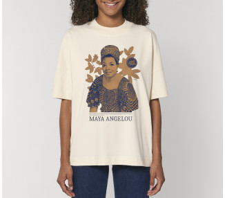 Maya Angelou Blue I Le T-shirt Unisexe Oversize