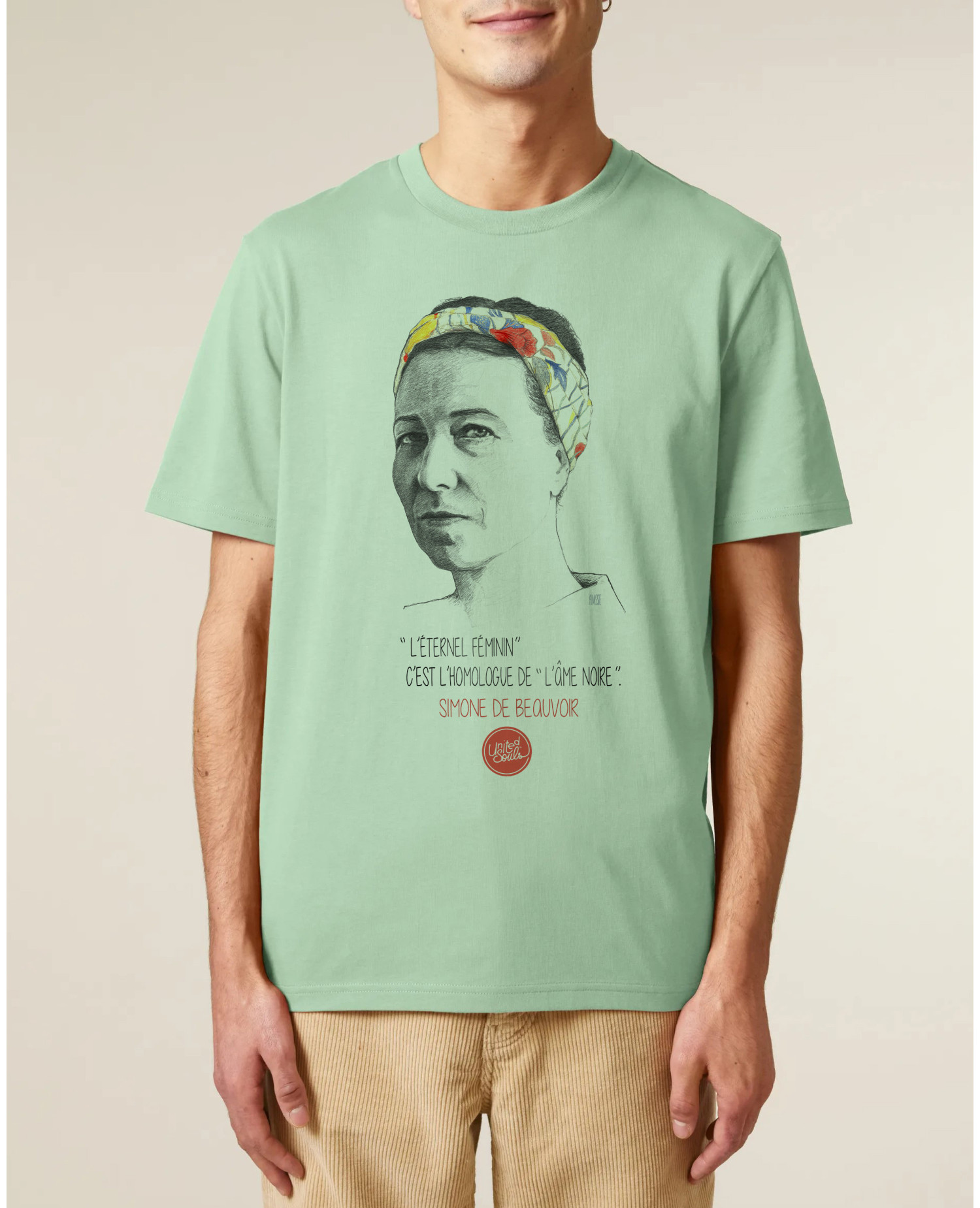 Simone de Beauvoir I Le T-shirt Iconique