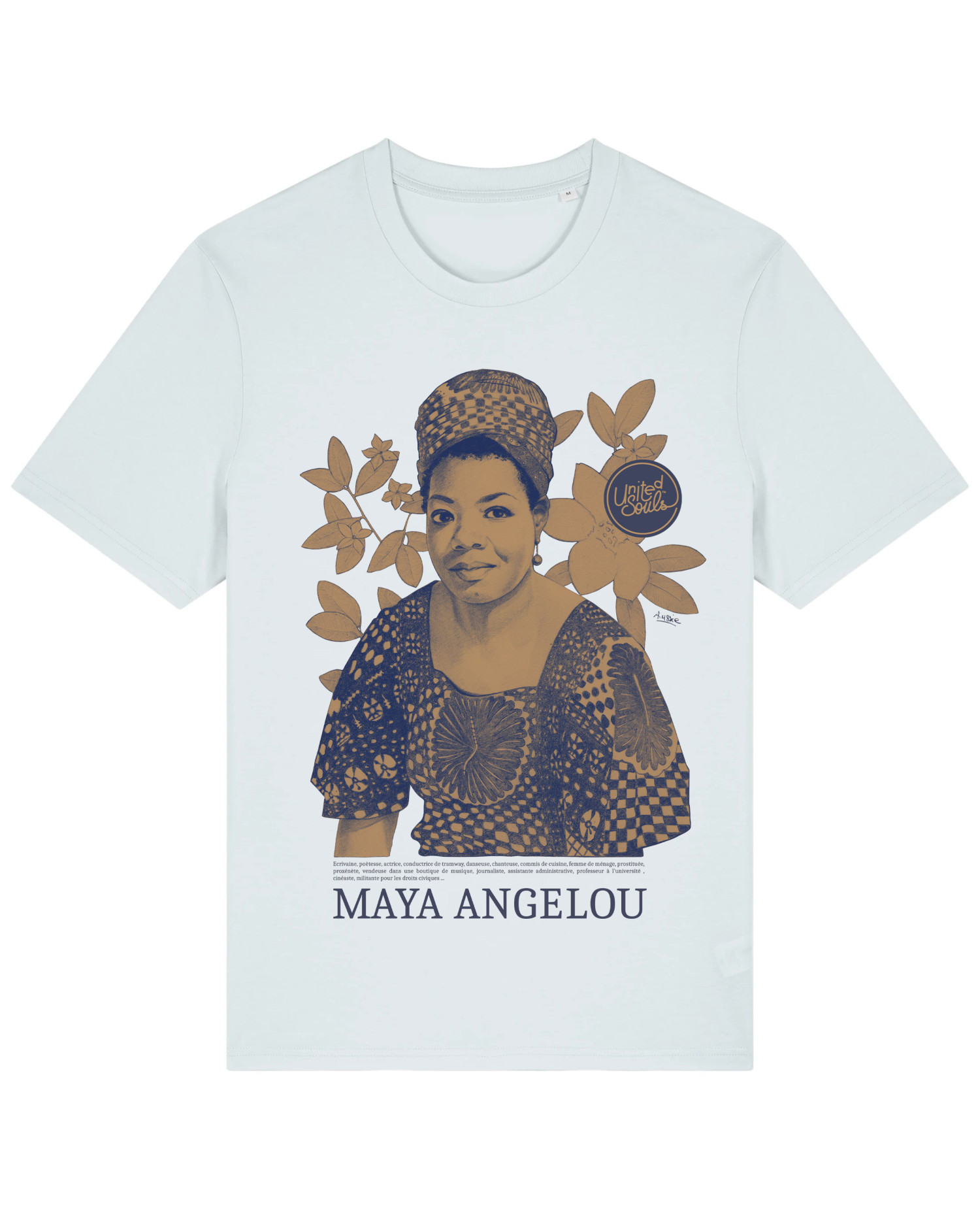 Maya Angelou Color I The Iconic T-shirt