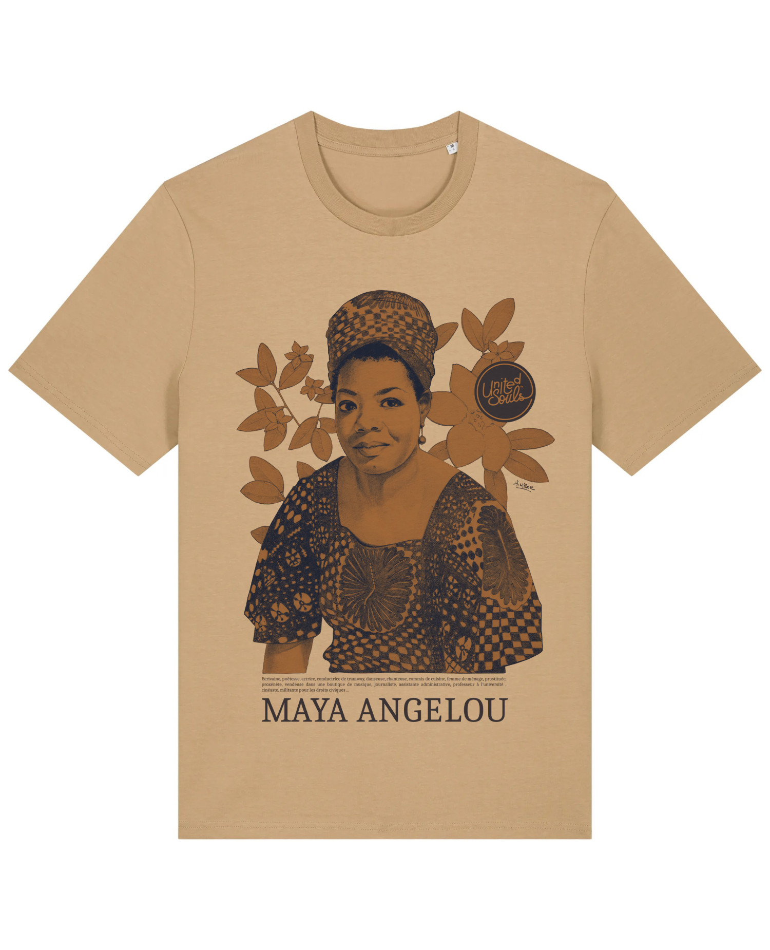 Maya Angelou Color I The Iconic T-shirt